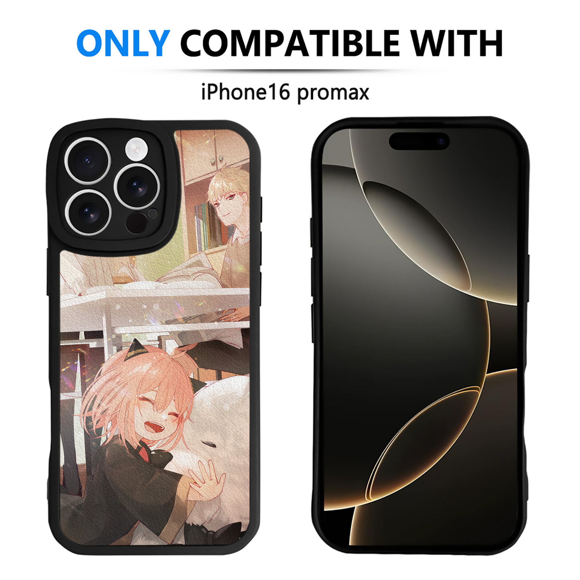 （画像用） SPY×FAMILY间谍家家酒 【iPhone 16シリーズ対応】シリコンスマホケース（レザー調） 材質：シリコン